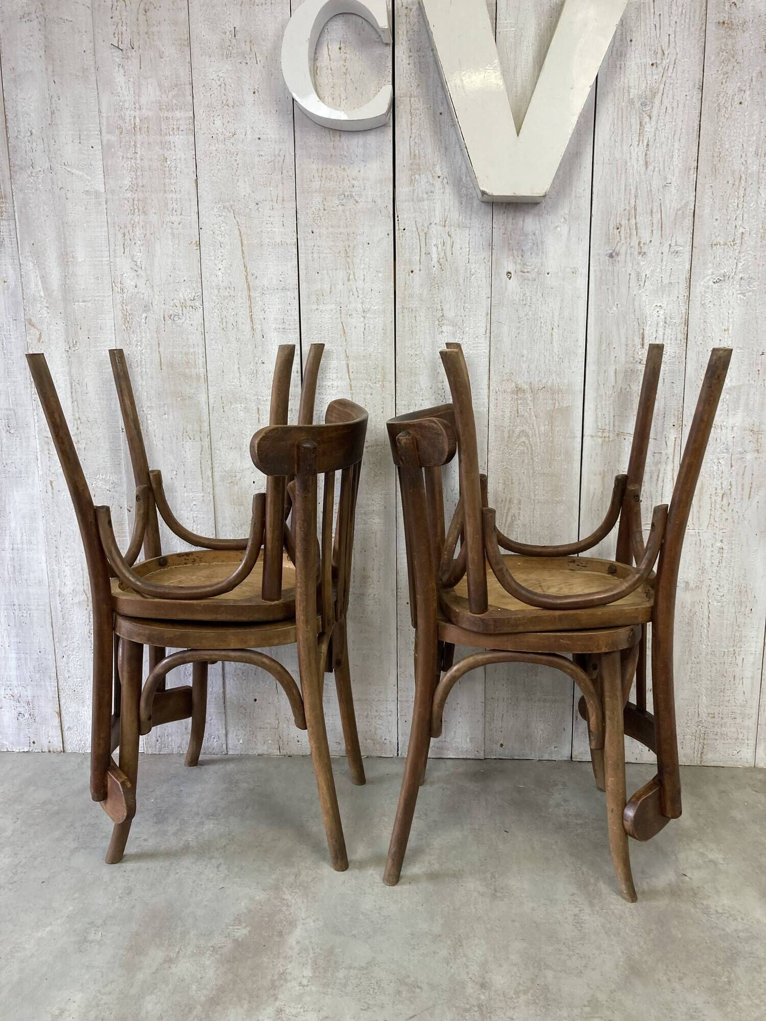 Set of 4 bistro chairs