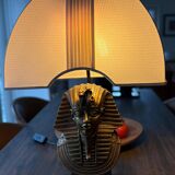 Pharaoh lamp 7 brass marble at Maison Jansen & Deknudt lighting