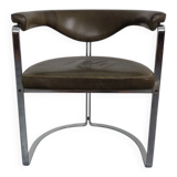 Mocdl 6911 Armchair in Leather by Horst Brüning for Kill International, 1968