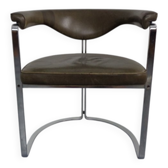 Mocdl 6911 Armchair in Leather by Horst Brüning for Kill International, 1968