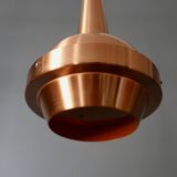 Suspension scandinave vintage laiton 1960