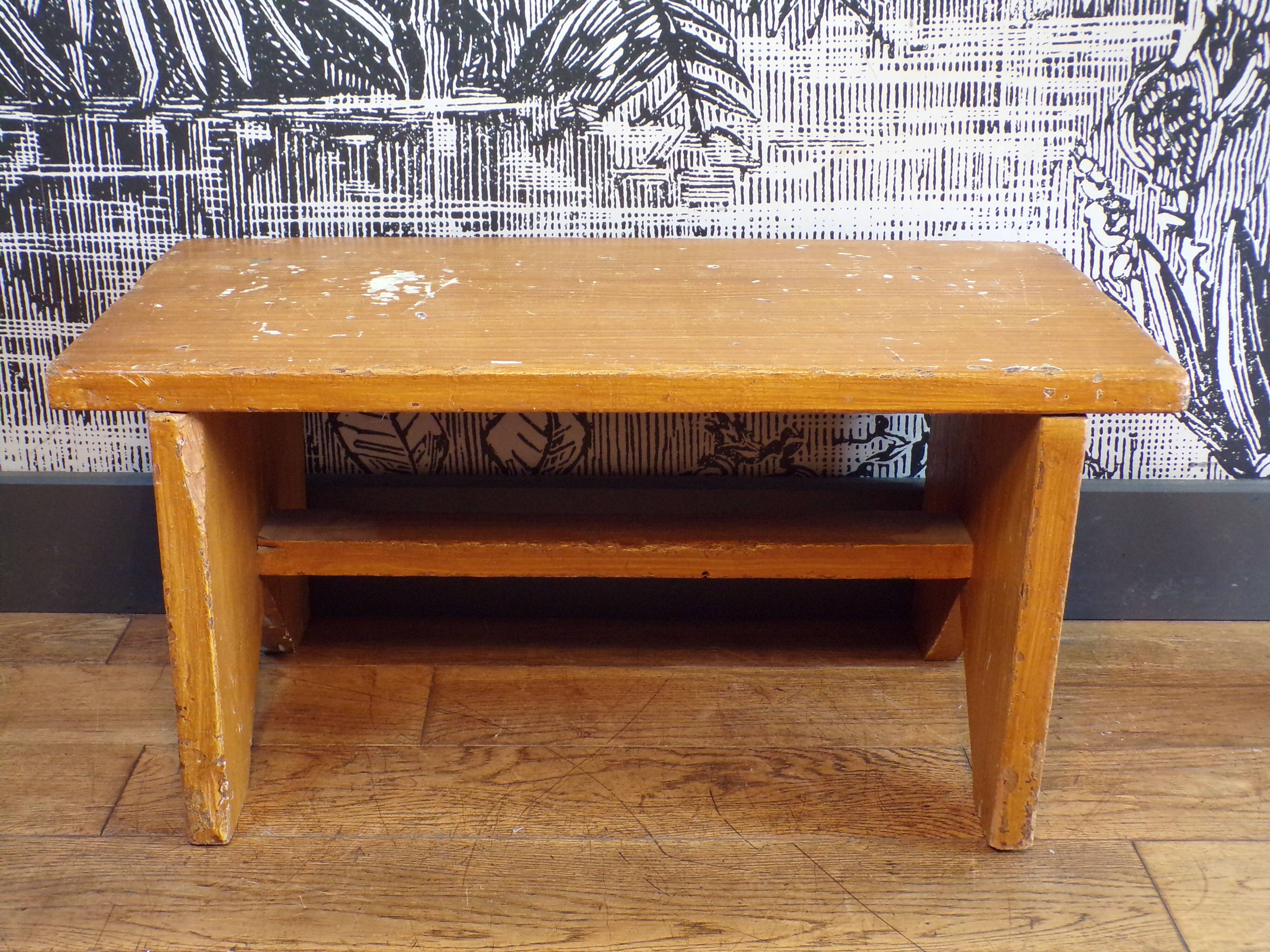 Vintage painter's bench