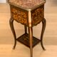 Chevet en marqueterie et marbre 18ème siècle