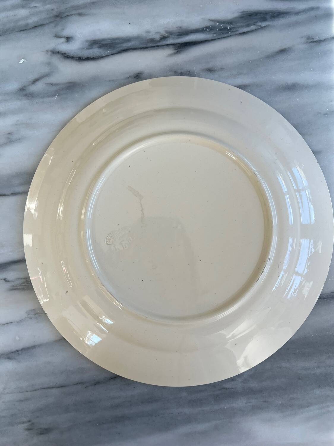 Round serving dish Terre de Fer