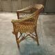 Fauteuil en rotin vintage