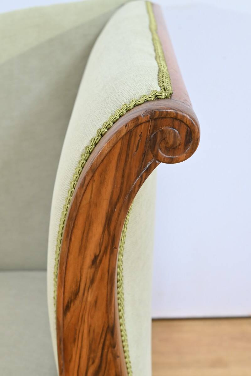 Meridian with a Solid Walnut Frame, Restoration Period – Early 19th Century