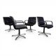 Set of 4 Wilkhahn Delta swivel chairs by Delta Design, 1970