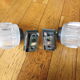 Pair of vintage neuhaus Leuchten wall light
