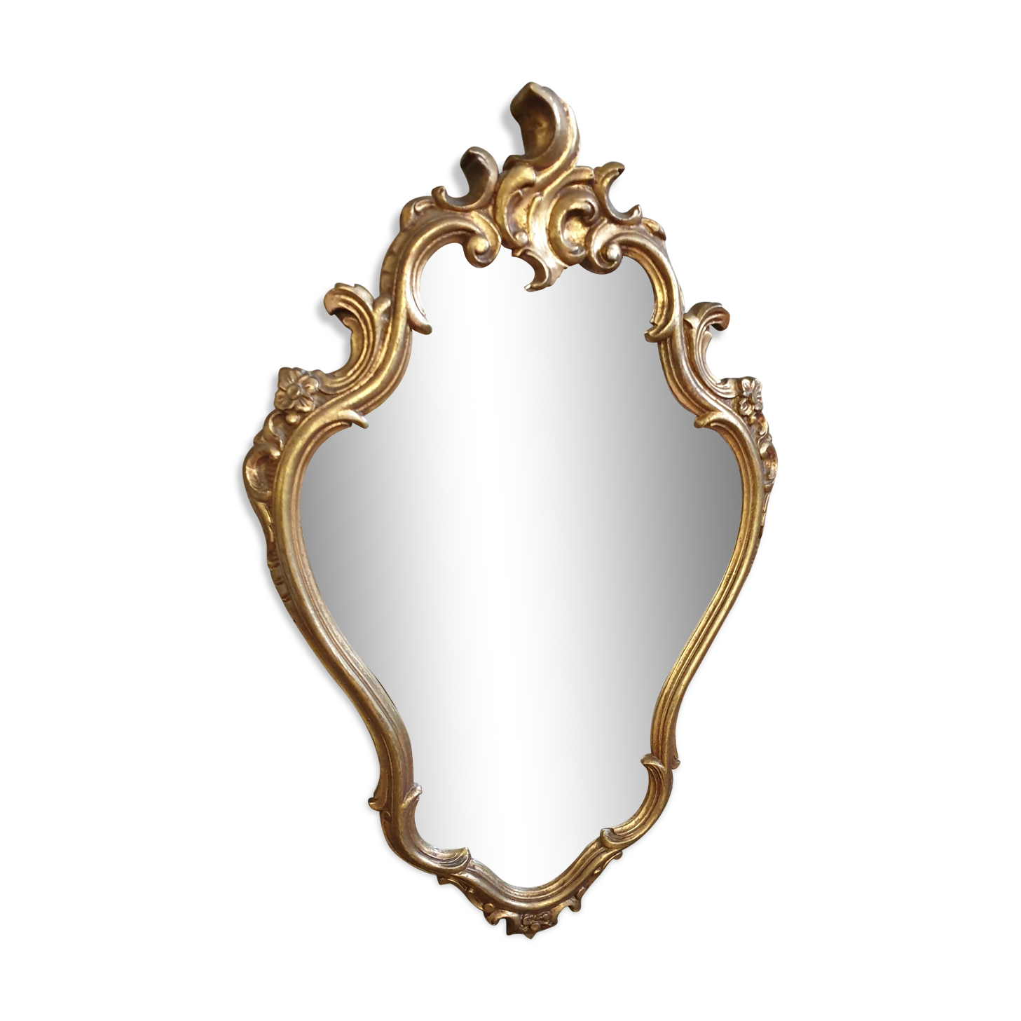 Golden mirror