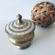 Brass and mother-of-pearl box