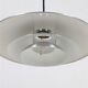 Set of 2 Belid pendant lamps / Danish modern design / aluminium / 1980s / Primus
