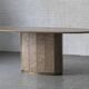 Table à manger en granit, France, années 1970