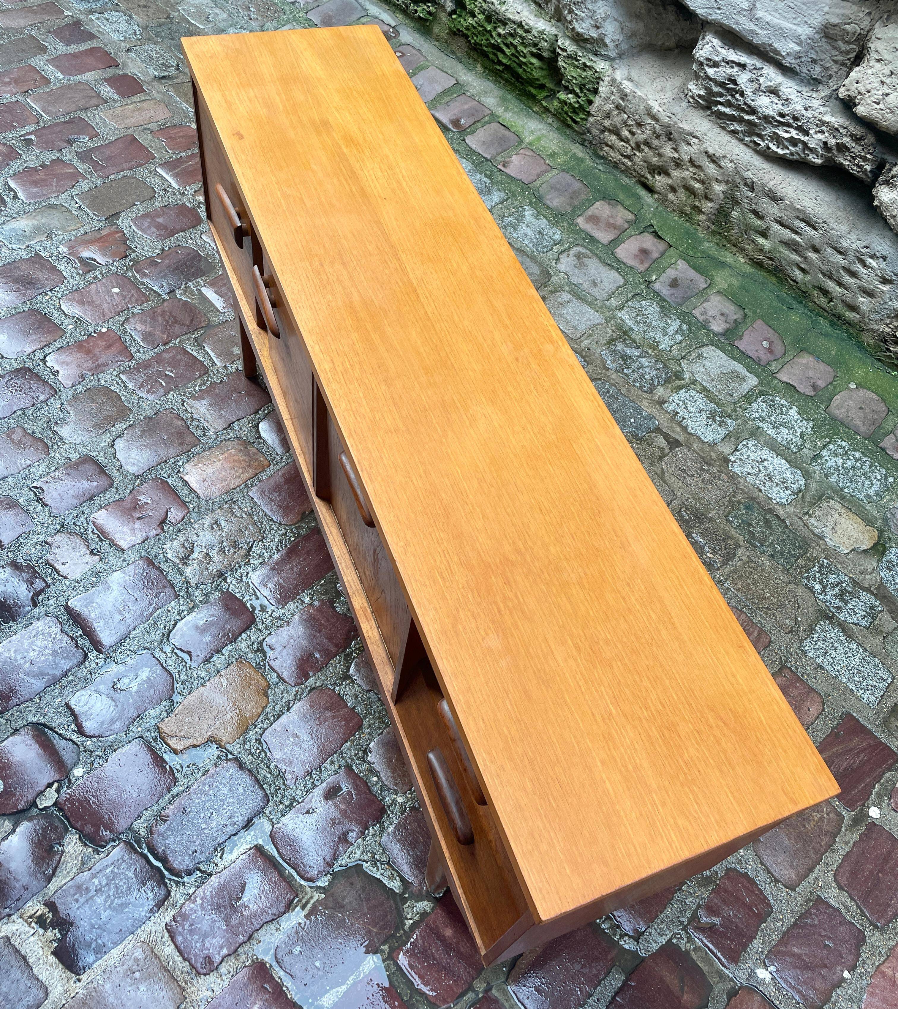 1960s teak Scandinavian enfilade style