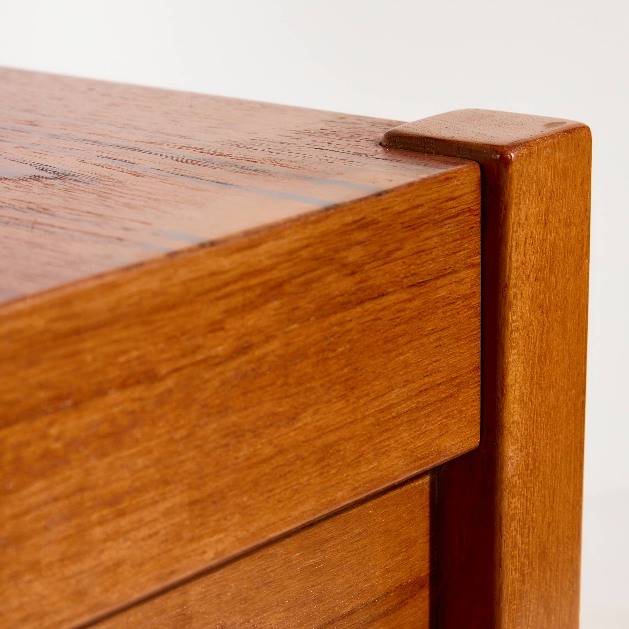 Model 33 teak desk by Christian Linneberg for Chr. Linneberg