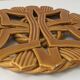 Vintage 1950s Barbotine Trivet