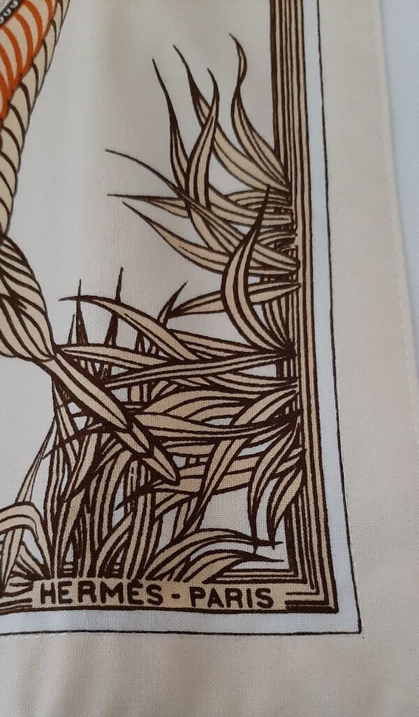 Centre de table et serviette Hermes