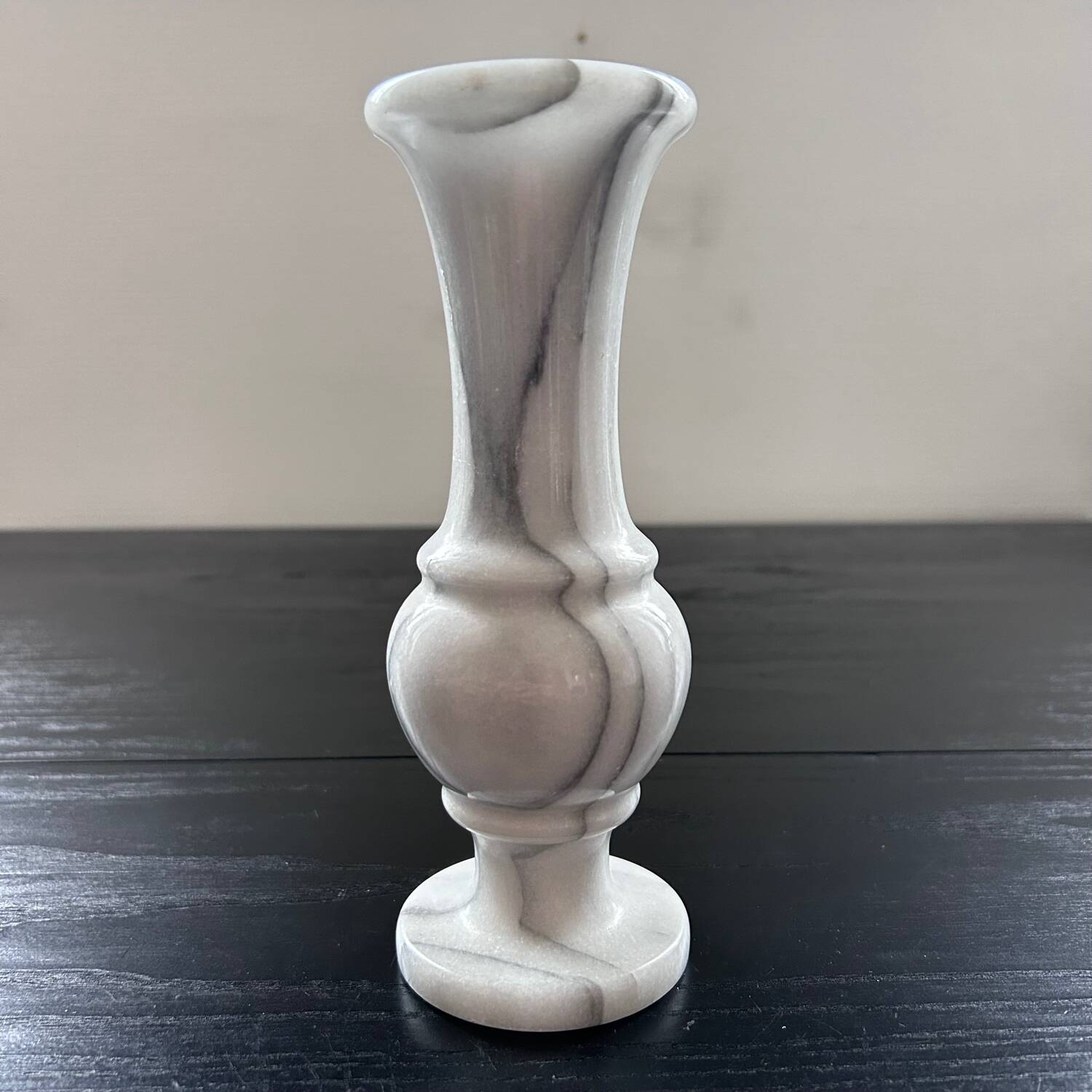 White marble vase
