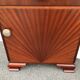 Paire de chevets art deco vintage 1940 acajou