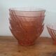 Pink bowl set