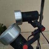 Lampadaire vintage à 2 spots des années 70 édité par Miwi