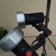 Vintage 2-spot floor lamp from the 70s, produced by Miwi