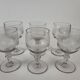 6 water glasses Cristallerie de Portieux XIXeme