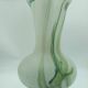 Glass paste vase. Signed JP Mateus 1996.