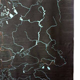 Slate plate for writing with chalk 1968