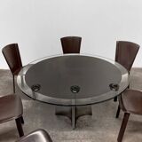 Round table by Luigi Saccardo for Maison Jansen, 1970