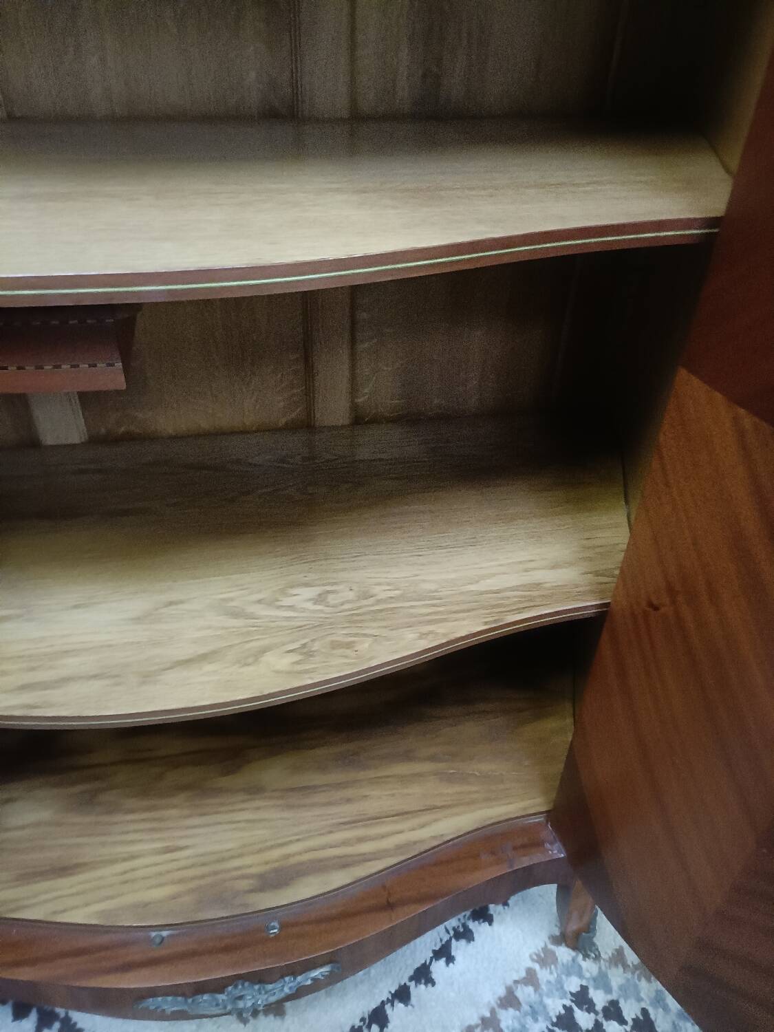 Rosewood inlaid cabinet