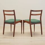 Set of two teak chairs, Danish design, 1970s, production: Denmark
