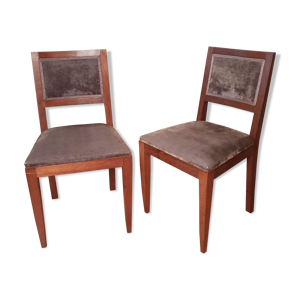 paire de chaises de style
