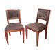 Paire de chaises de style art déco
