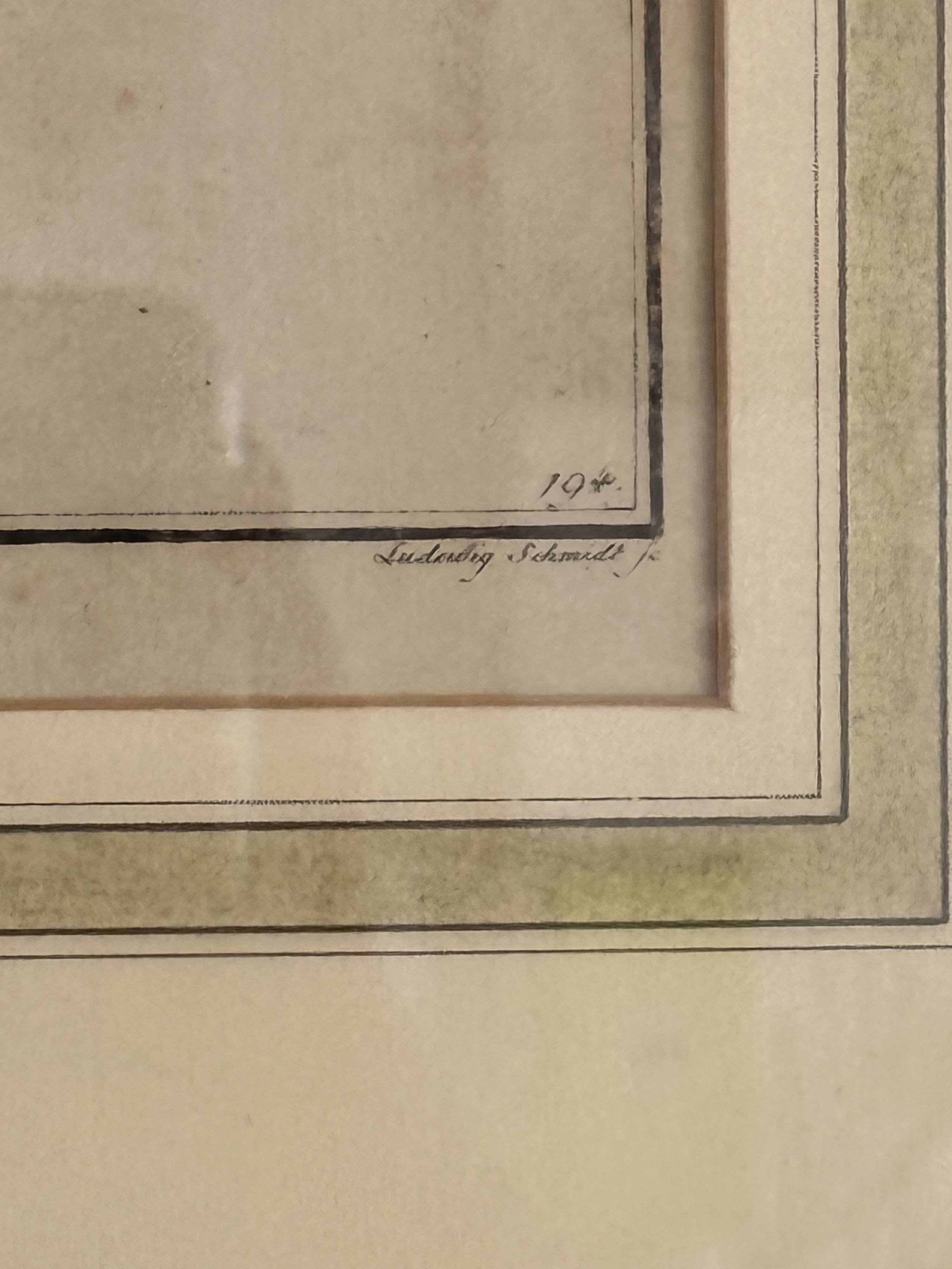 Old engraving fish – Ludwig Schmidt (19th century)