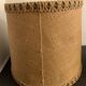 Rope lamp, handmade in the 70s