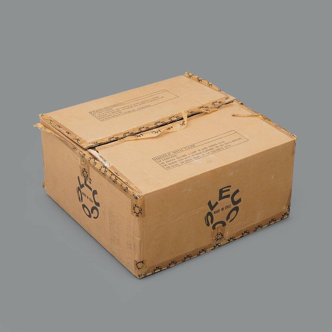 Round ceiling light Ronda 37 by Studio Tecnico Leucos for Leucos, 1970s.