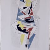 Gino Severini - Harlequin - Lithograph - 47/100. 1962