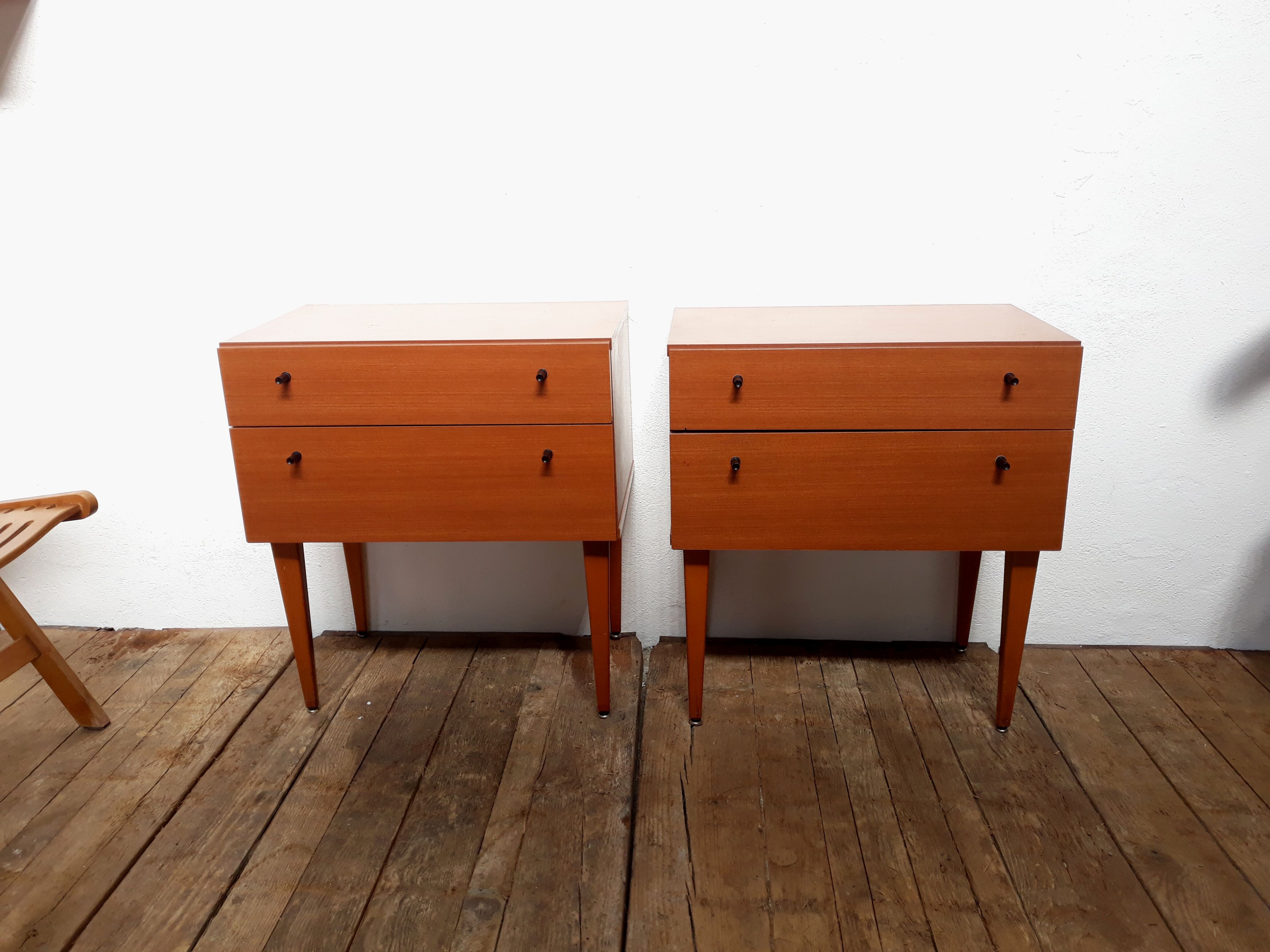 Tables de chevet vintage 1960