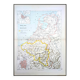 Netherlands and Belgium, period map, 1887, Authentic.