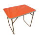 Table camping pliante orange Chantazur Lafuma années 70