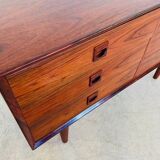 Commode vintage danoise en palissandre, style milieu du siècle, de la marque Brouers, années 1960