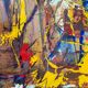 Original Swedish Oil on Panel - 'Komposition' by Daniel Raphaël - Signed - Vintage and Framed - 53 x 38 cm (20.9" x 15")