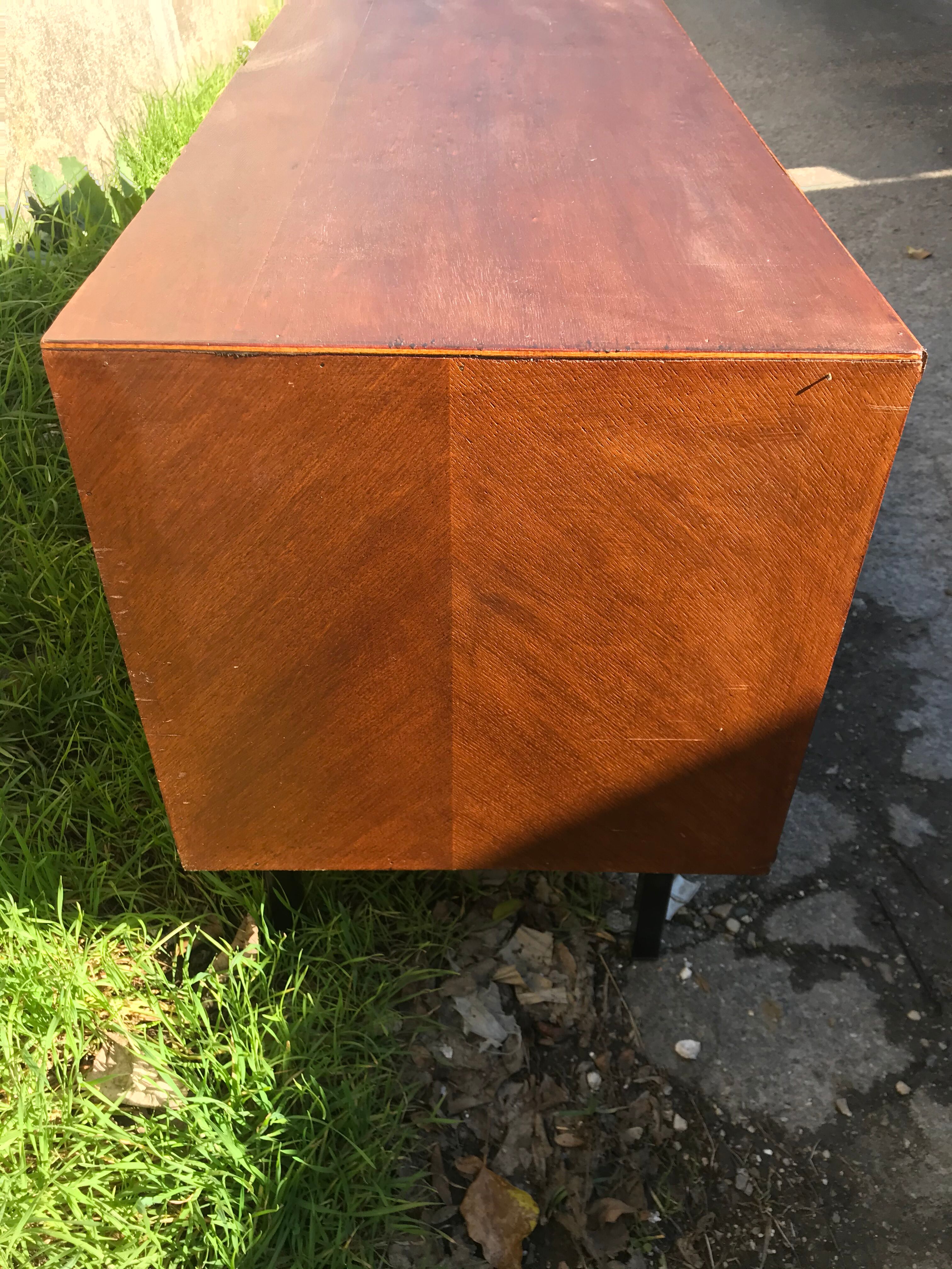 Small vintage wooden line 60s