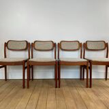 Set of 4 rosewood chairs Johannes Andersen