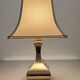 Hollywood Regency lamp in brass by Ciangiacomo design, Italy circa 1970.