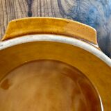 Glazed terracotta dish