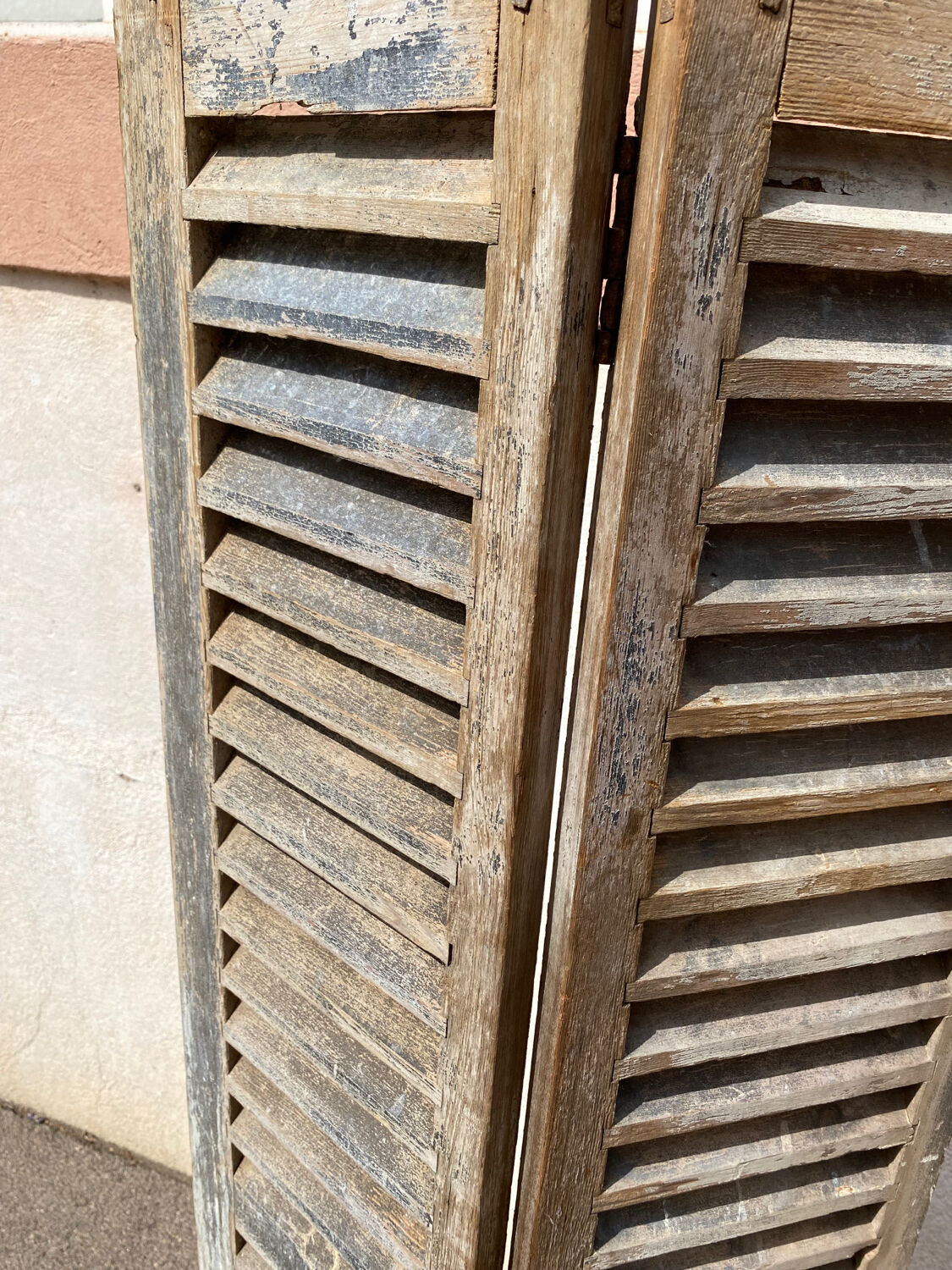All wood shutters