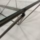 Table low vintage 60s/70s design steel wire
