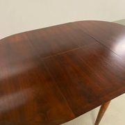 1960s MidCentury Round Extendable Rosewood Dining Table