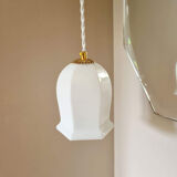 Lampe Baladeuse en opaline art déco